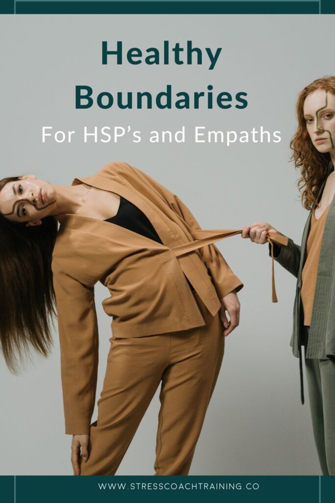 Why Healthy Boundaries For Highly Sensitive People, Empaths Are So Vital. We all need strong healthy boundaries to remain physically, mentally, emotionally and spiritually strong. But this is something Highly Sensitive People and those who are natural caregivers, nurturers struggle with.
