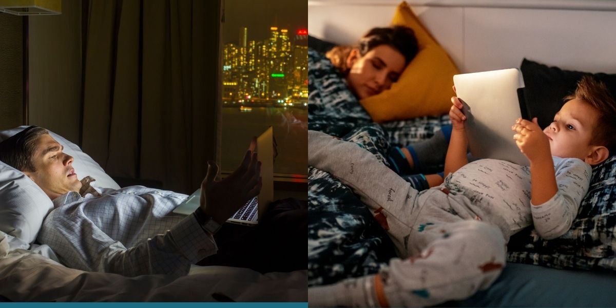 Why Blue Light Technology Affects Sleep Increases Stress Levels