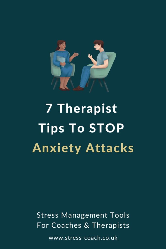 Stop Anxiety Attacks with these highly effective therapist tools, anxiety techniques