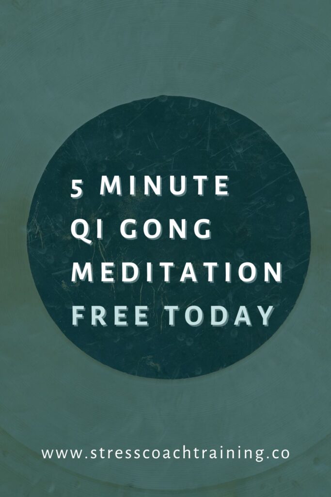 free stress busting technique - 5 minute qi gong stress reduction technique