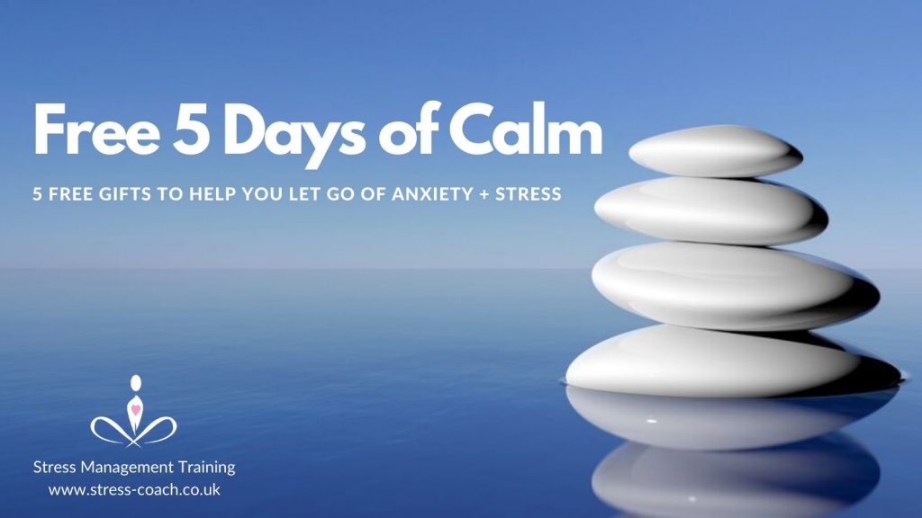 free anxiety course, 5 days of calm, free stress and anxiety busting course during corona