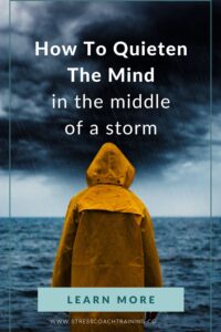 Learn How To Quieten The Mind in the middle of a storm